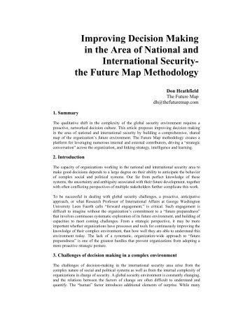 the Future Map Methodology - New England Complex Systems ...