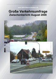 Zwischenbericht August 2008 - B30 Oberschwaben