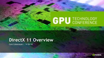 DirectX 11 Overview - Nvidia