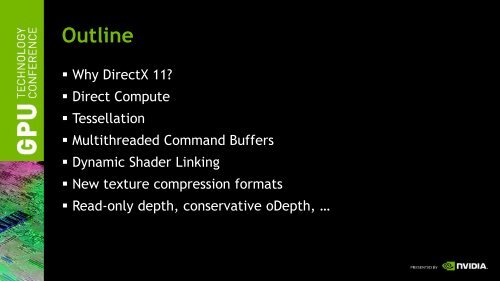 DirectX 11 Overview - Nvidia