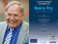 Barry Fry - Jewish Care