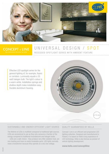 UNIVERSAL DESIGN / SPOT - hella.shop.hu