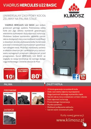 VIADRUS HERCULES U22 BASIC - Klimosz