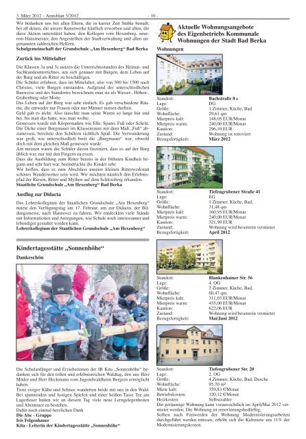 Einladung zum Frauentagsball - Kurstadt Bad Berka