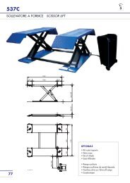 SOLLEVATORE A FORBICE SCISSOR LIFT 77 3