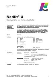 Technische Mitteilung NorilitÂ® U - PrÃ¶ll KG