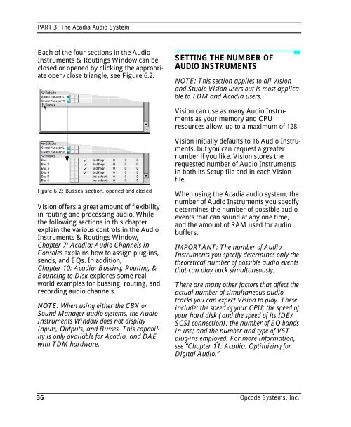 Vision and Studio Vision Pro Version 4.1 Manual ... - House of Synth