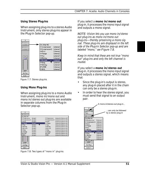 Vision and Studio Vision Pro Version 4.1 Manual ... - House of Synth