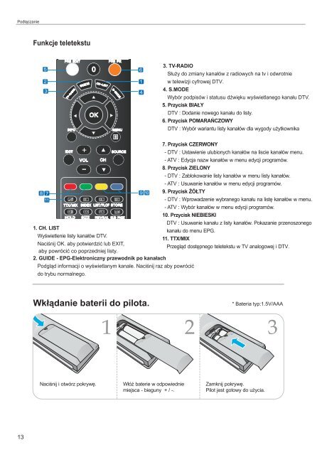 Instrukcja obsÅugi W220T - hyundai it