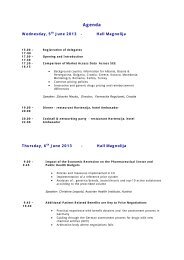 Pharmaceutical Pricing, Reimbursement and Market Access ...