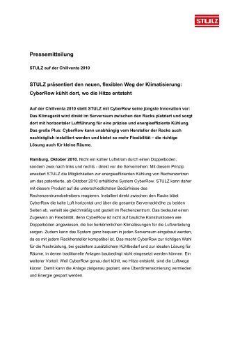 Pressemeldung - Stulz GmbH
