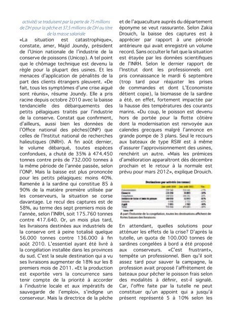 Veille Technologique - DÃ©cembre 2011 - Tunisie industrie