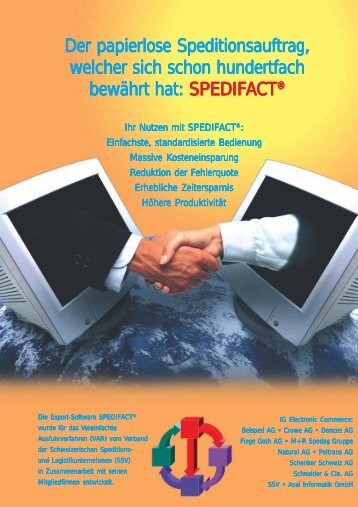 Was ist SPEDIFACT - Spedlogswiss