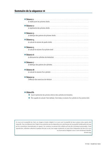 Prismes droits - Académie en ligne