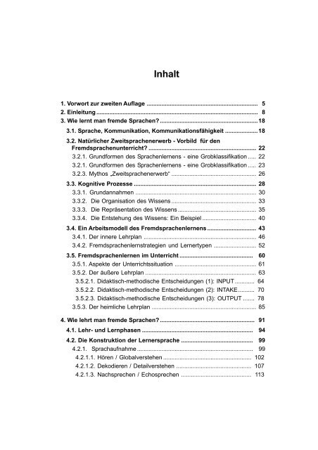 Methodik des kommunikativen Fremdsprachen- unterrichts