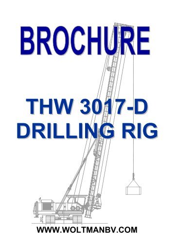 THW 3017D CFA piling rig - AGD Equipment