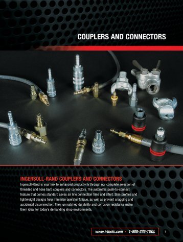 COUPLERS AND CONNECTORS - Ingersoll Rand