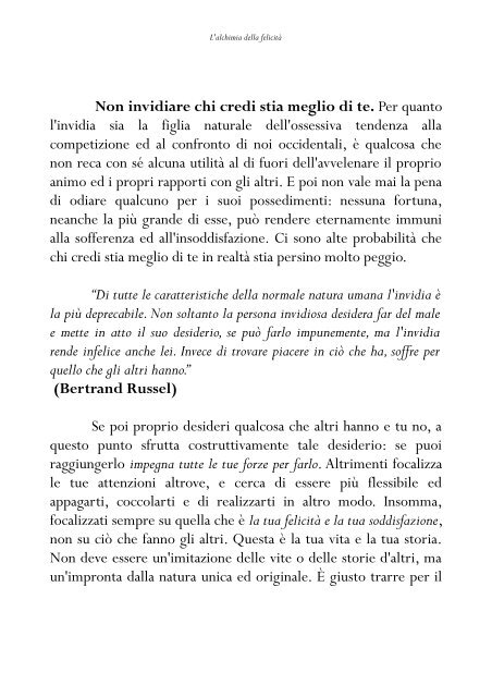 L'alchimia della felicità - Scopri l'arte dei grandi maestri per conquistare una felicità reale e duratura (TERZA EDIZIONE)