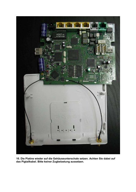 Umbauanleitung Speedport W722V - Boxtrack.de