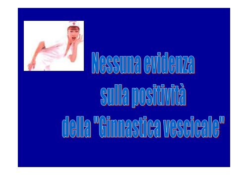 8La ginnastica vescicale!! - Ipasvi