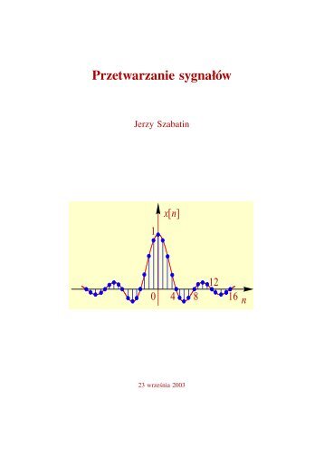 Jerzy Szabatin - Instytut SystemÃ³w Elektronicznych