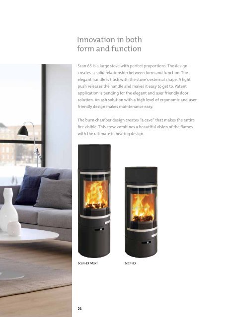 NEW! - JÃ¸tul stoves and fireplaces