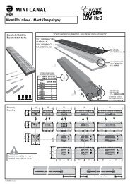 Manuál Mini Canal pdf - Jaga