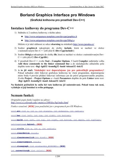 Initgraph dev c 4 Initgraph dev c 4