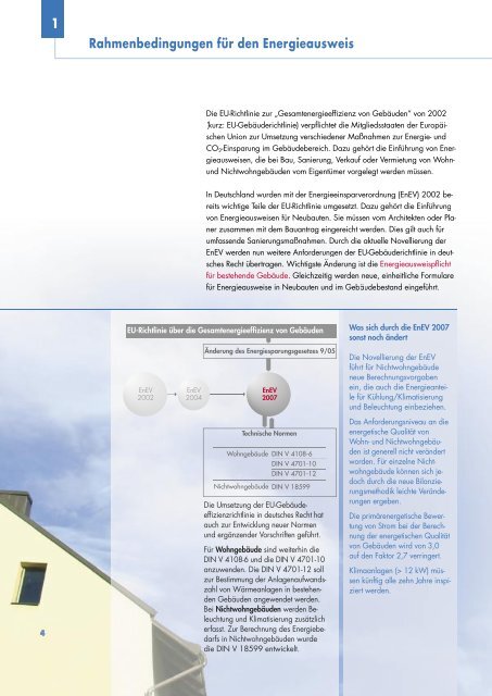 Der Energieausweis - Kaminkehrer Bauer