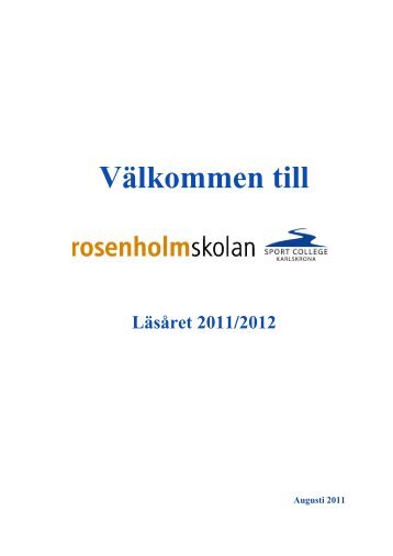 LÃ¤sÃ¥rsinformation 2011-2012, pdf - Karlskrona kommun