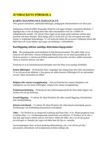 Likabehandling Junibacken, pdf, 141 kB