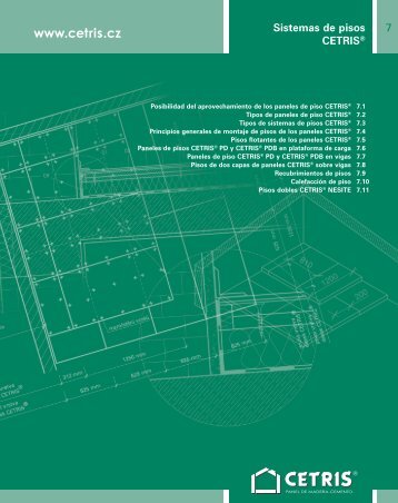 7 Sistemas de pisos CETRISÂ®