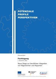 POTENZIALE PROFILE PERSPEKTIVEN - Bertelsmann Stiftung