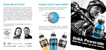 Drikk Powerade® - Oslo Maraton