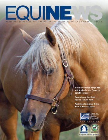 to view Equinews Articles in pdf format. - Kentucky Equine Research