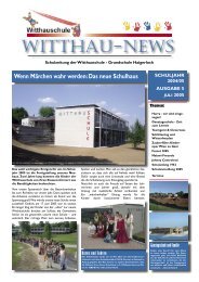 Witthau-News 5 - Witthauschule Haigerloch