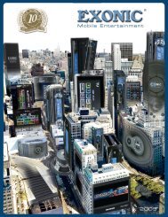 to Download the 2009 EXONIC MOBILE Catalog Now - Ample Audio