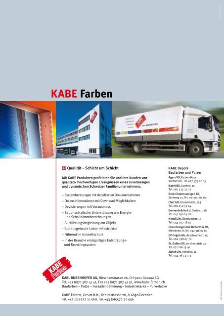 LAWASTARÂ® plus - KABE Farben