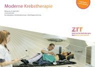 Moderne Krebstherapie