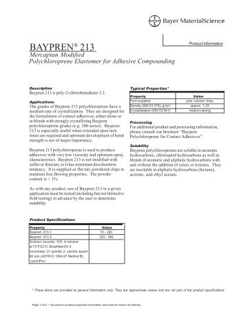 to View - Bayer MaterialScience NAFTA