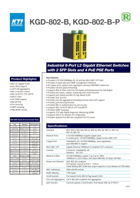 Datasheet - Katron Technologies Inc.