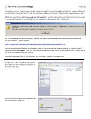 XTools Pro 6.x Installation Steps