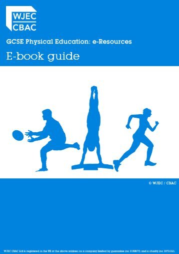 Teachers Guide to the PE "E " book - WJEC