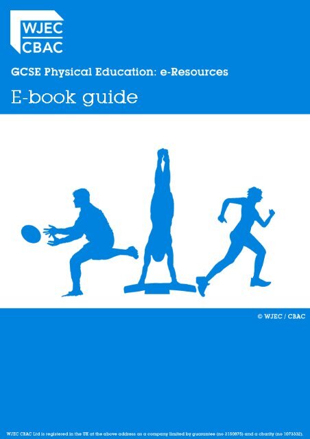 Teachers Guide to the PE "E " book - WJEC