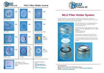NILU Filter Holder System