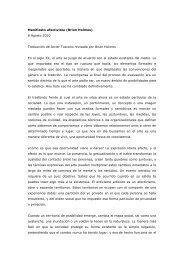 Manifiesto afectivista (Brian Holmes) 8 Agosto 2010 TraducciÃ³n de ...