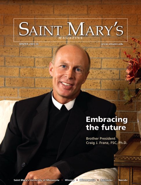 SM Mag Cover - Saint Mary's University of Minnesota