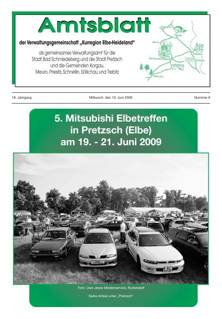 (Elbe) am 19. - 21. Juni 2009 - Bad Schmiedeberg