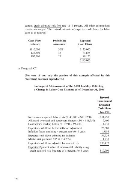 Statement of Financial Accounting Standards No. 157 - Paper Audit ...