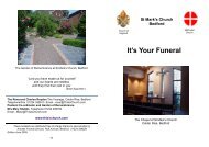 'It's your funeral - St. Mark's and Putnoe Heights Church